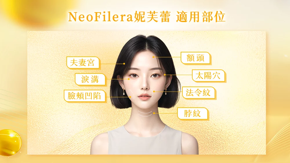 晶鑽診所 妮芙蕾適用部位